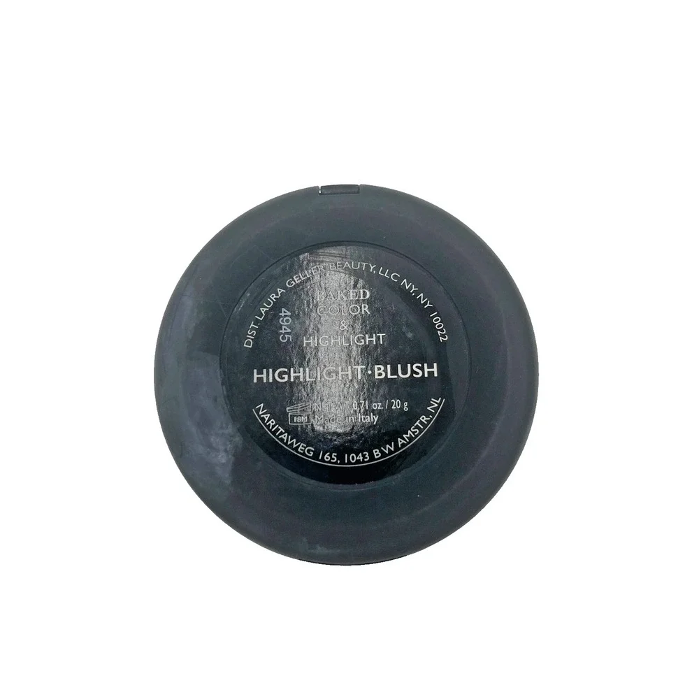 Laura Geller‎ Baked Color & Highlight Blush 0.71 oz / 20 g - Damaged Shade